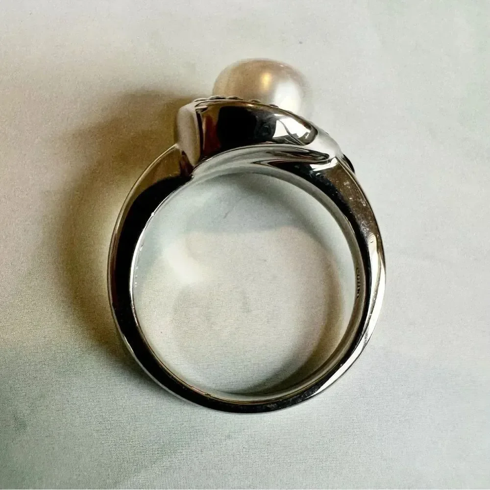 Honora Sterling Silver Cultured Pearl Ring